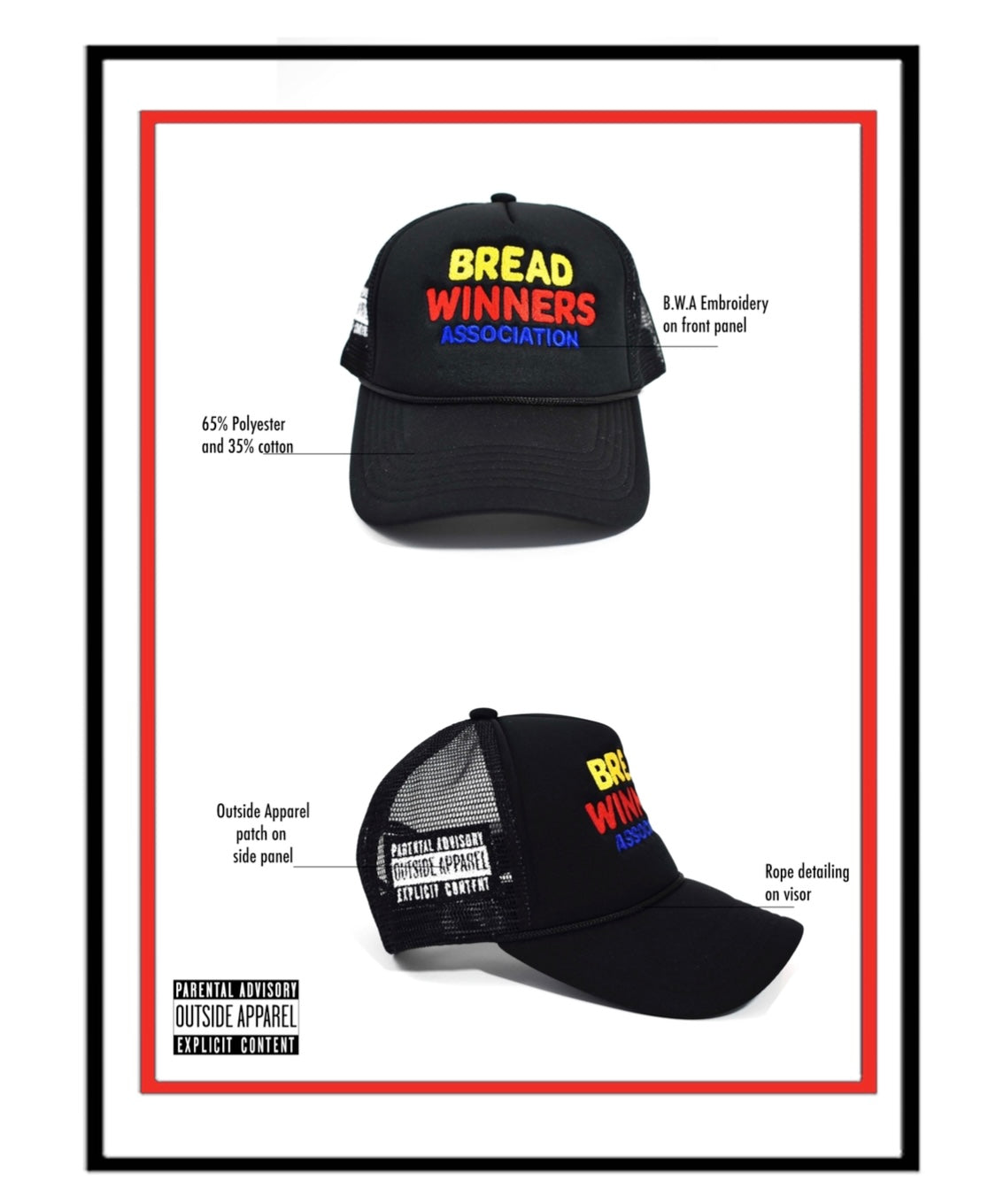 Bread Winner Trucker Hat